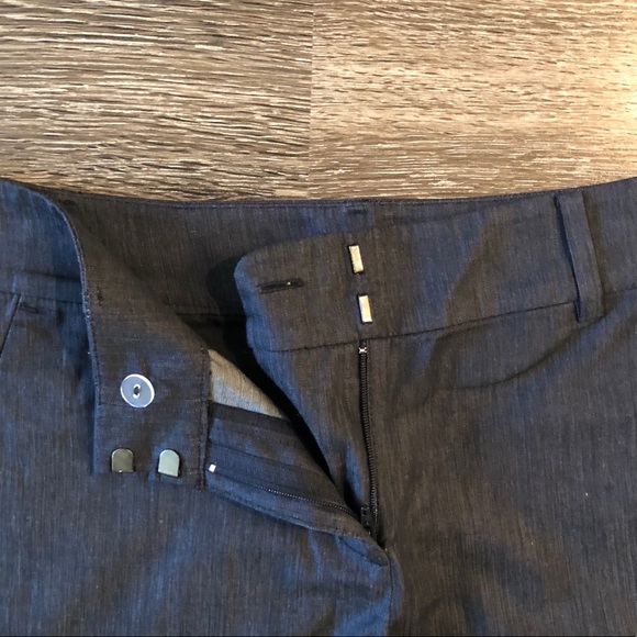 Ann Taylor Signature Chambray Shorts, sz 2 - Picture 4 of 5